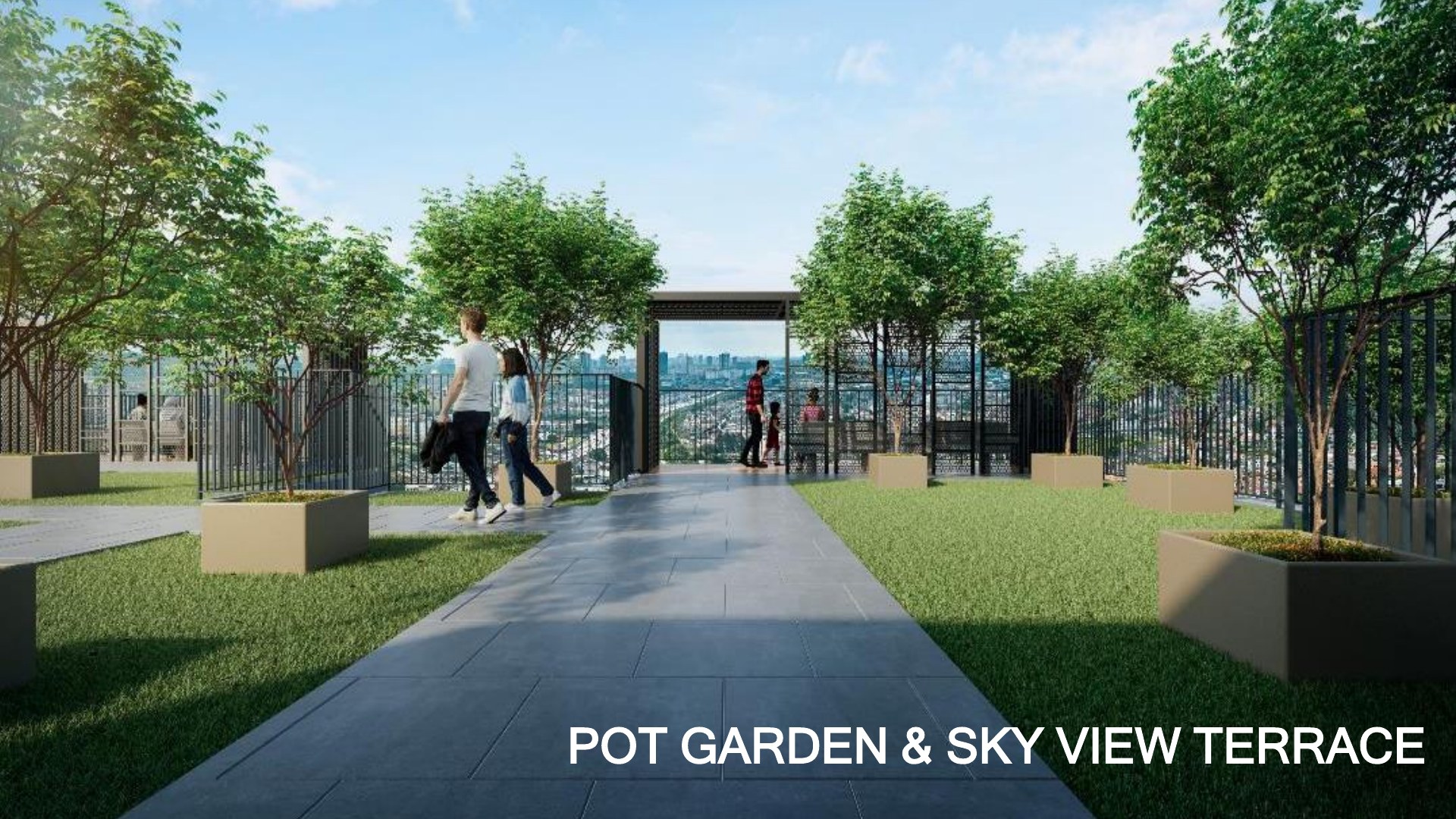Level 46 sky garden plan — artist's impression or illustrative visual