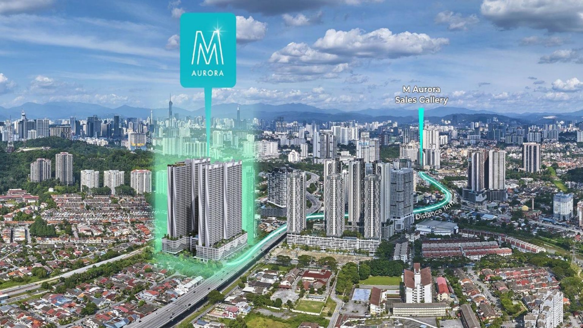 M Aurora connectivity near Old Klang Road