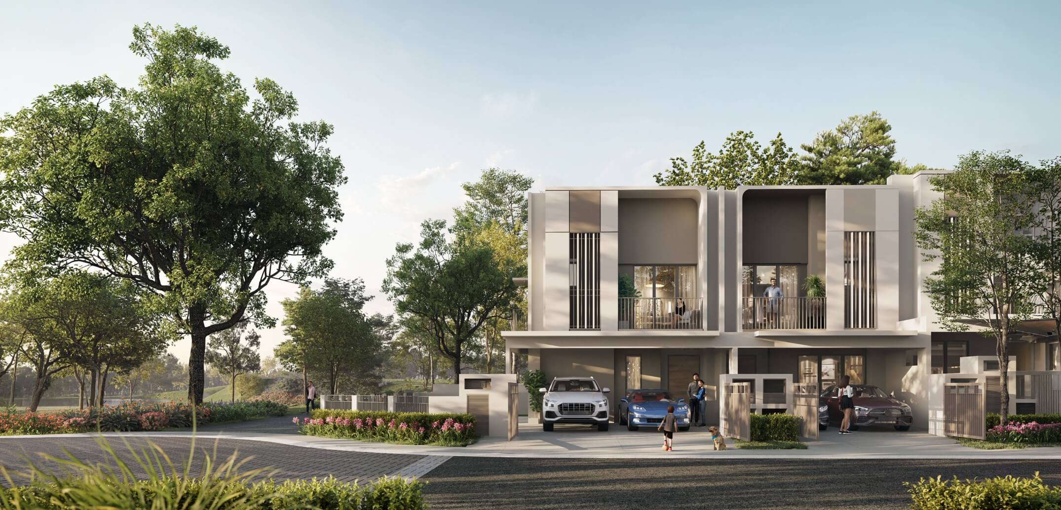 Gamuda Gardens Park — illustrative project rendering